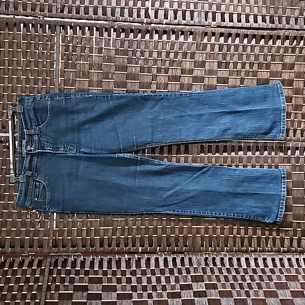 Nine West Dark Wash Stretch Flare Jeans- 14